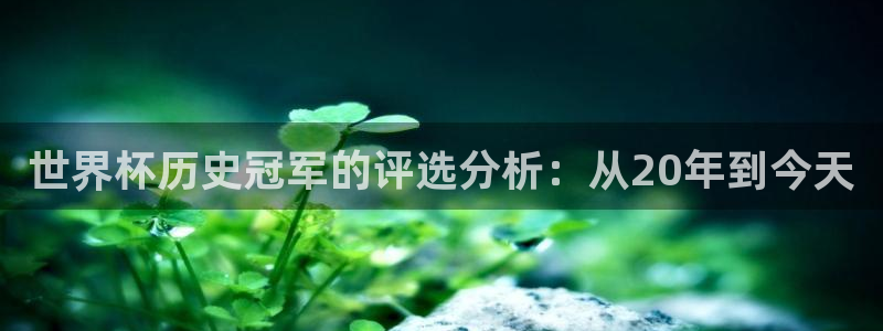 世界杯2026预选赛：世界杯历史冠军的评选分析：从20年到今天