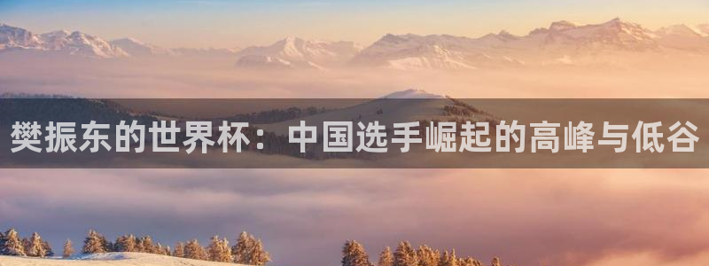 世界杯足球2026：樊振东的世界杯：中国选手崛起的高峰与低谷